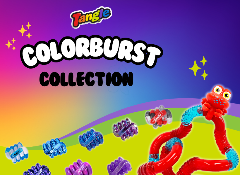 Embrace the Magic of the Tangle Colorburst Collection! 🌈✨